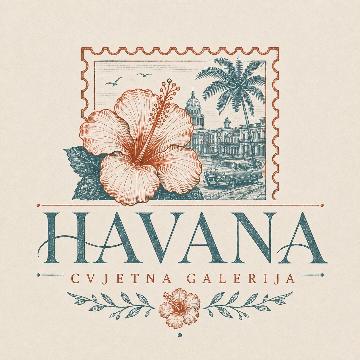 Havana Cvjetna galerija logotip